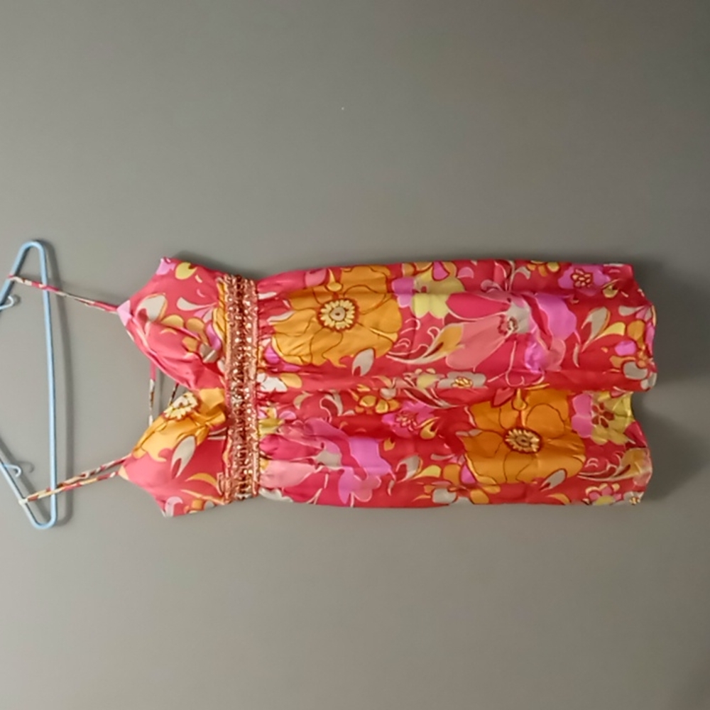 OC by OC Bright Floral Dress Size 6